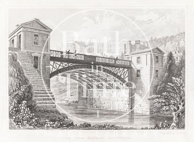 The New Bridge (Cleveland Bridge), Bathwick, Bath 1829