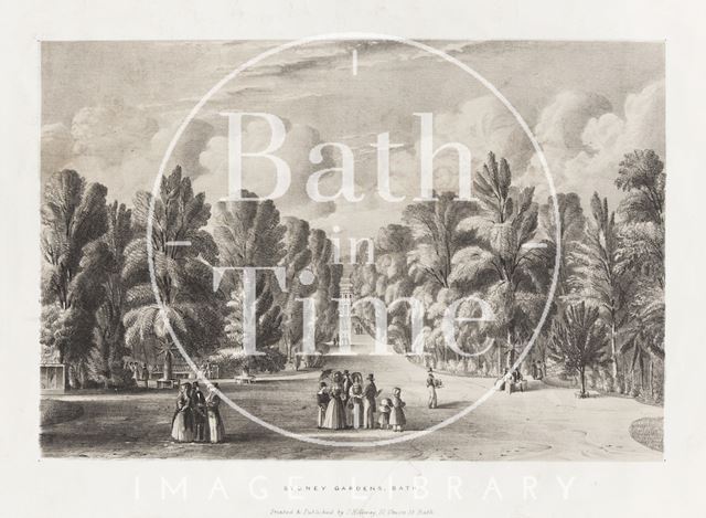 Sydney Gardens, Bath c.1840