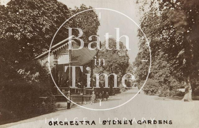 Orchestra, Sydney Gardens, Bath c.1870