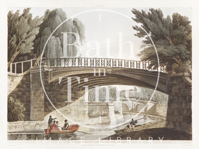 The Bridges over the Canal, Sydney Gardens, Bath 1805