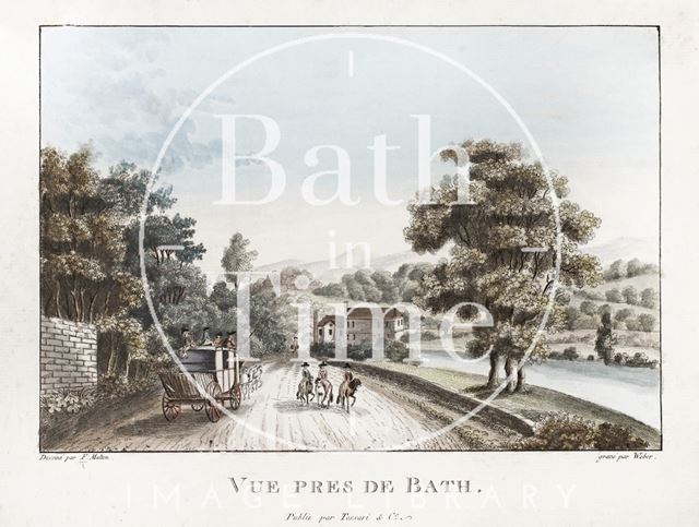 Vue Pres de Bath. View Near to Bath (at Batheaston) c.1785