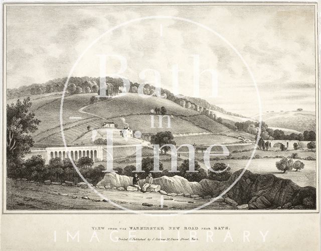 View from the Warminster New Road near Bath c.1837