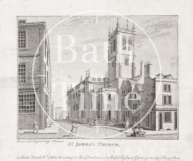 St. James's Church, Bath 1784