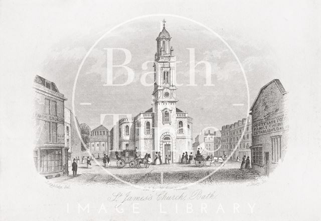 St. James's Church, Bath 1850