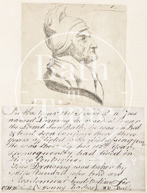 Lazarus the Jew, who resided near the Lamb Inn, Bath 1811