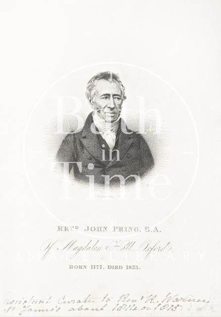 Revd. John Pring, B.A. (1777-1853) c.1850