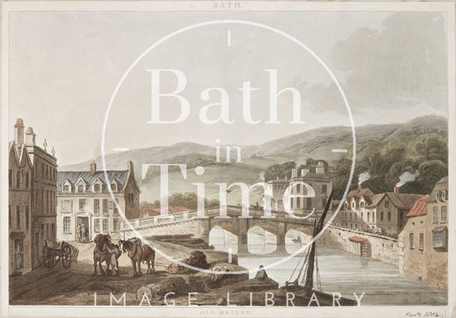 Old Bridge, Bath 1804