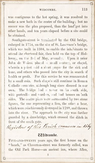 Rambles about Bath and its Neighbourhood, page 113 1847