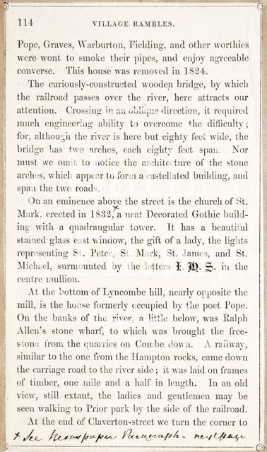 Rambles about Bath and its Neighbourhood, page 114 1847