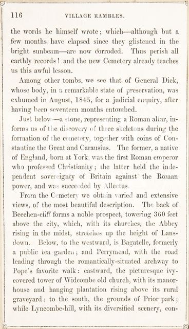 Rambles about Bath and its Neighbourhood, page 116 1847