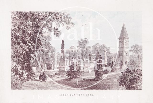 Abbey Cemetery, Lyncombe, Bath 1861