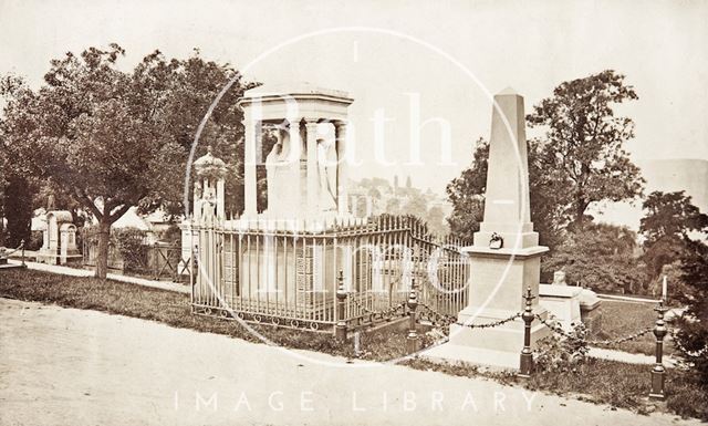 Bath Abbey Cemetery c.1880