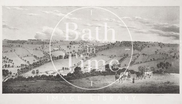 A Panoramic View of Bath from Beechen Cliff 1825