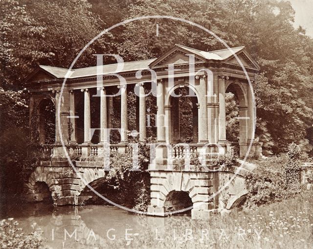 The Palladian Bridge, Prior Park, Bath c.1870