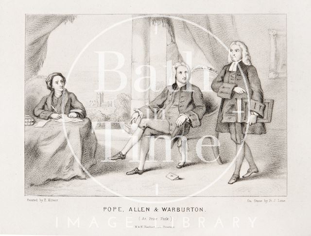 Pope, Allen & Warburton (At Prior Park), Bath c.1839-1865