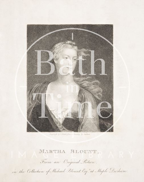 Martha Blount (1690-1762) 1807