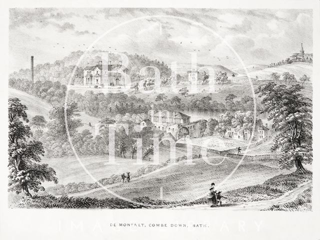 De Montalt, Combe Down, Bath 1859