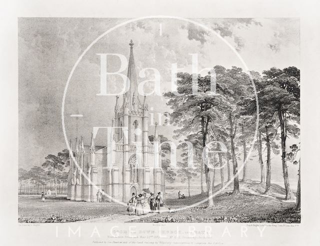 Combe Down Church, near Bath c.1835