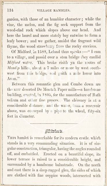 Rambles about Bath and its Neighbourhood, page 134 1847