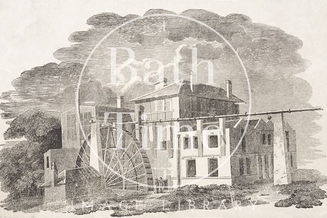 De Montalt Mill, Combe Down, Bath c.1850