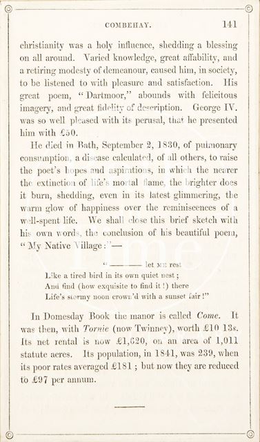 Rambles about Bath and its Neighbourhood, page 141 1847