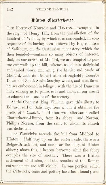 Rambles about Bath and its Neighbourhood, page 142 1847