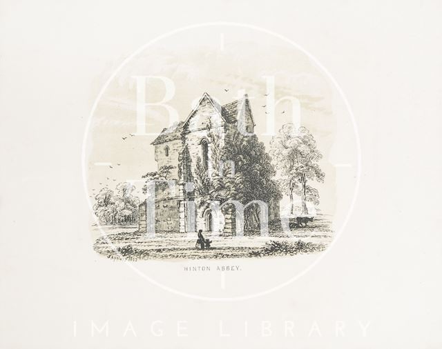 Hinton Abbey, Hinton Charterhouse 1852