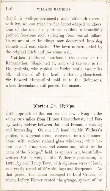 Rambles about Bath and its Neighbourhood, page 146 1847