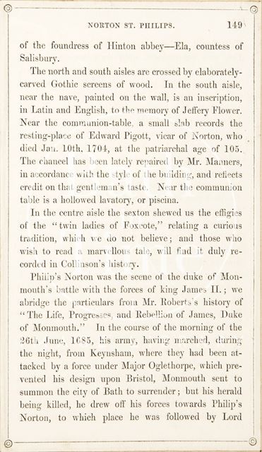 Rambles about Bath and its Neighbourhood, page 149 1847