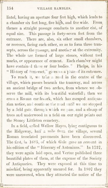 Rambles about Bath and its Neighbourhood, page 154 1847