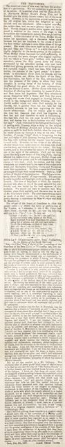 The Pantomime and letter concerning the Poor Law Guardians 1857