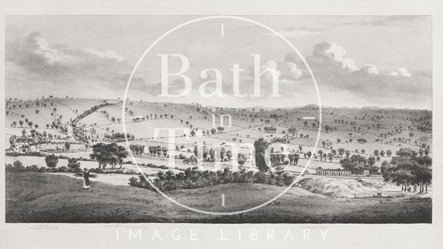 A Panoramic View of Bath from Beechen Cliff 1825