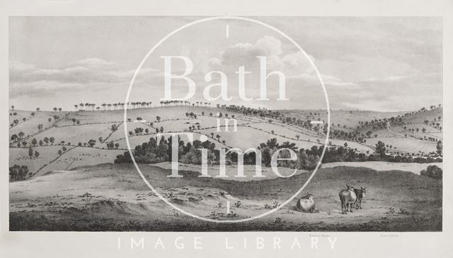 A Panoramic View of Bath from Beechen Cliff 1825