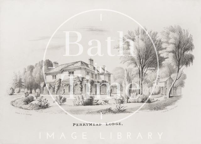 Perrymead Lodge, Bath c.1850