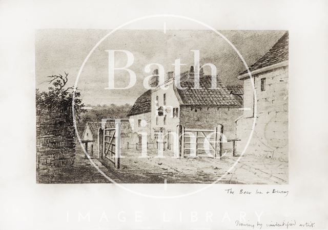 Bear Inn and Brewery, Bath c.1830-1850