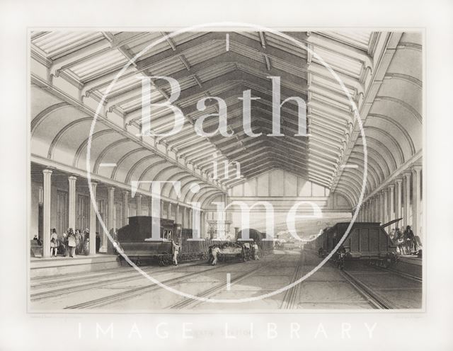 Bath Station, Bath c.1840