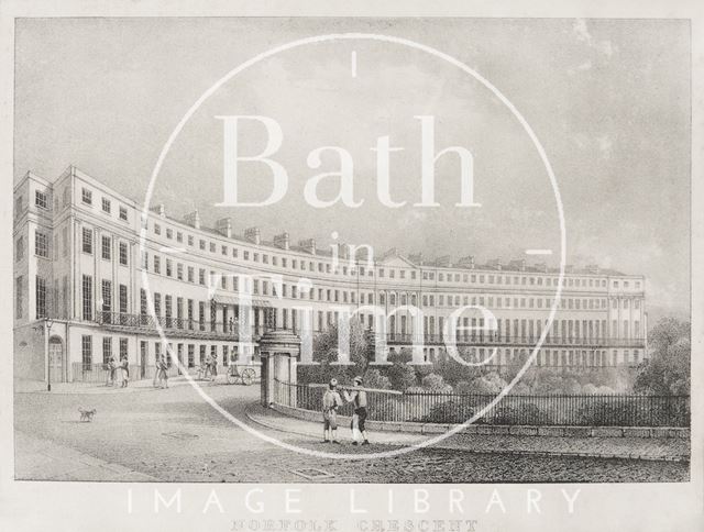 Norfolk Crescent, Bath 1829