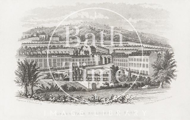 Green Park Buildings &c., Bath c.1850