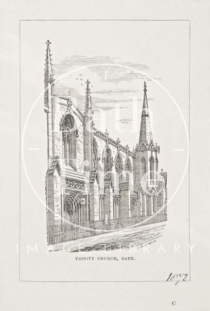 Trinity Church, James Street West, Bath 1872