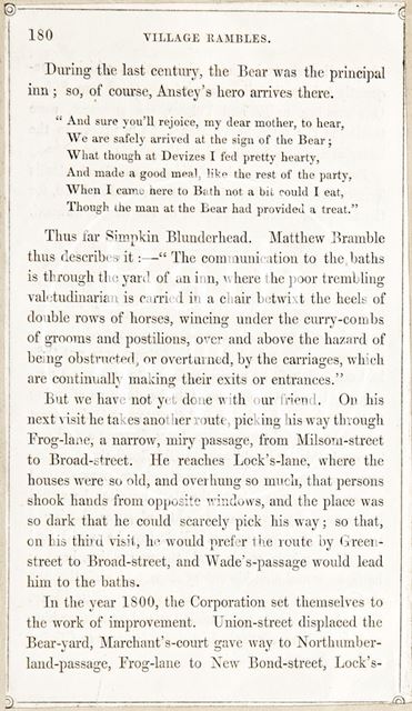 Rambles about Bath and its Neighbourhood, page 180 1847