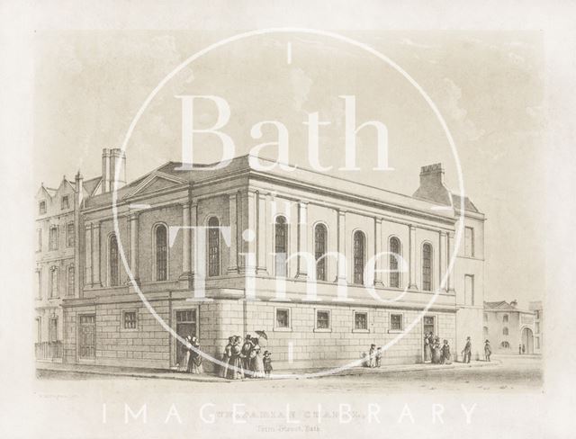 Unitarian Chapel, Trim Street, Bath c.1840?