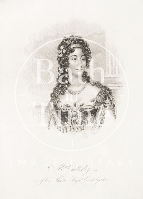 Mrs. Chatterley of the Theatre Royal, Covent Garden, London 1822