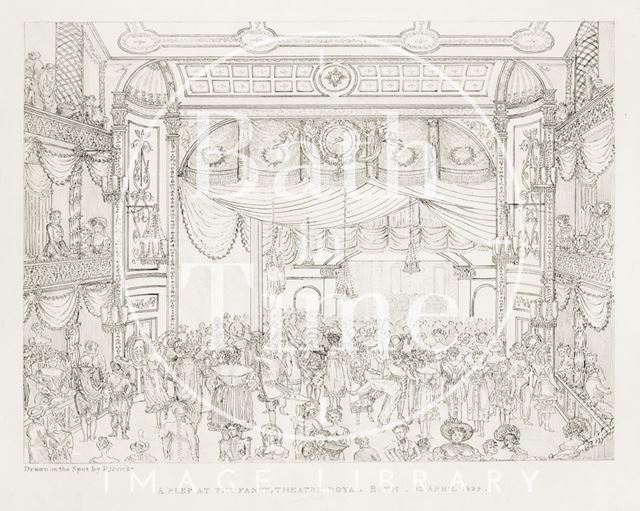 A Peep at the Fancy Theatre Royal, Bath 1824