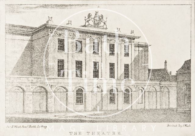 The Theatre Royal, Bath 1823