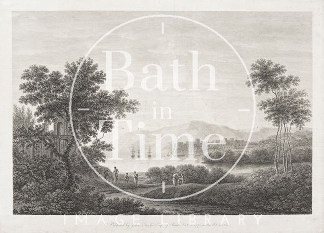 Engraving published by John Taylor of Bath 1775