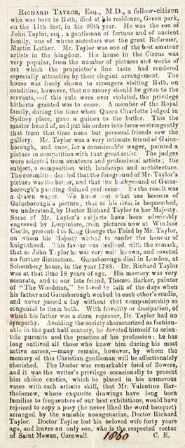 The biography of Richard Taylor 1860