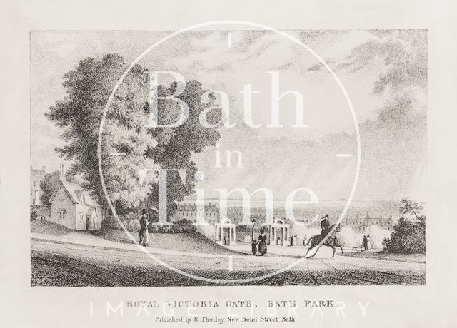 Views in the Bath Park c.1835