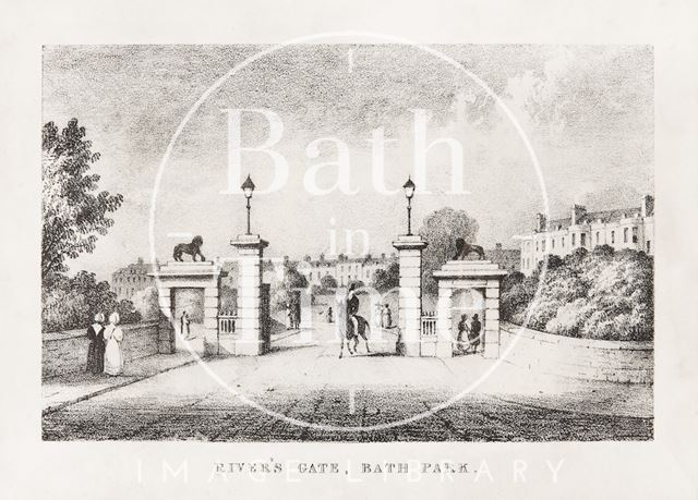 Rivers Gate, Royal Victoria Park, Bath c.1835