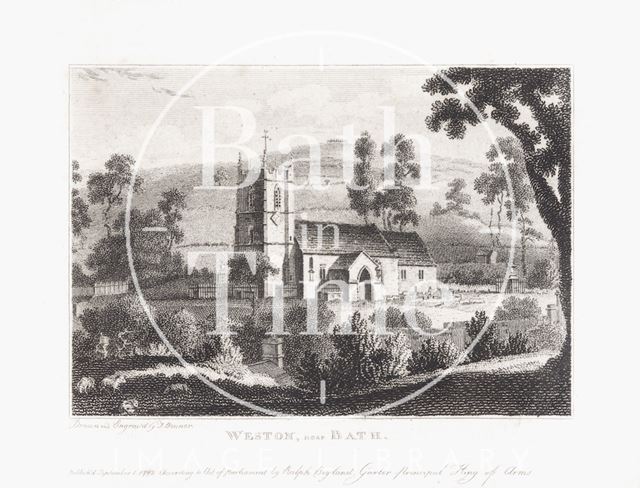 Weston Church near Bath 1782