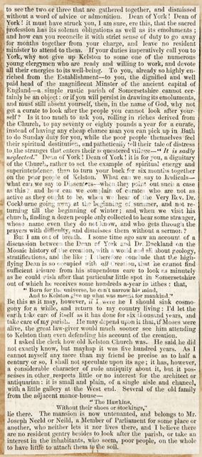 The church goers rural rides or cause of county churches 1846